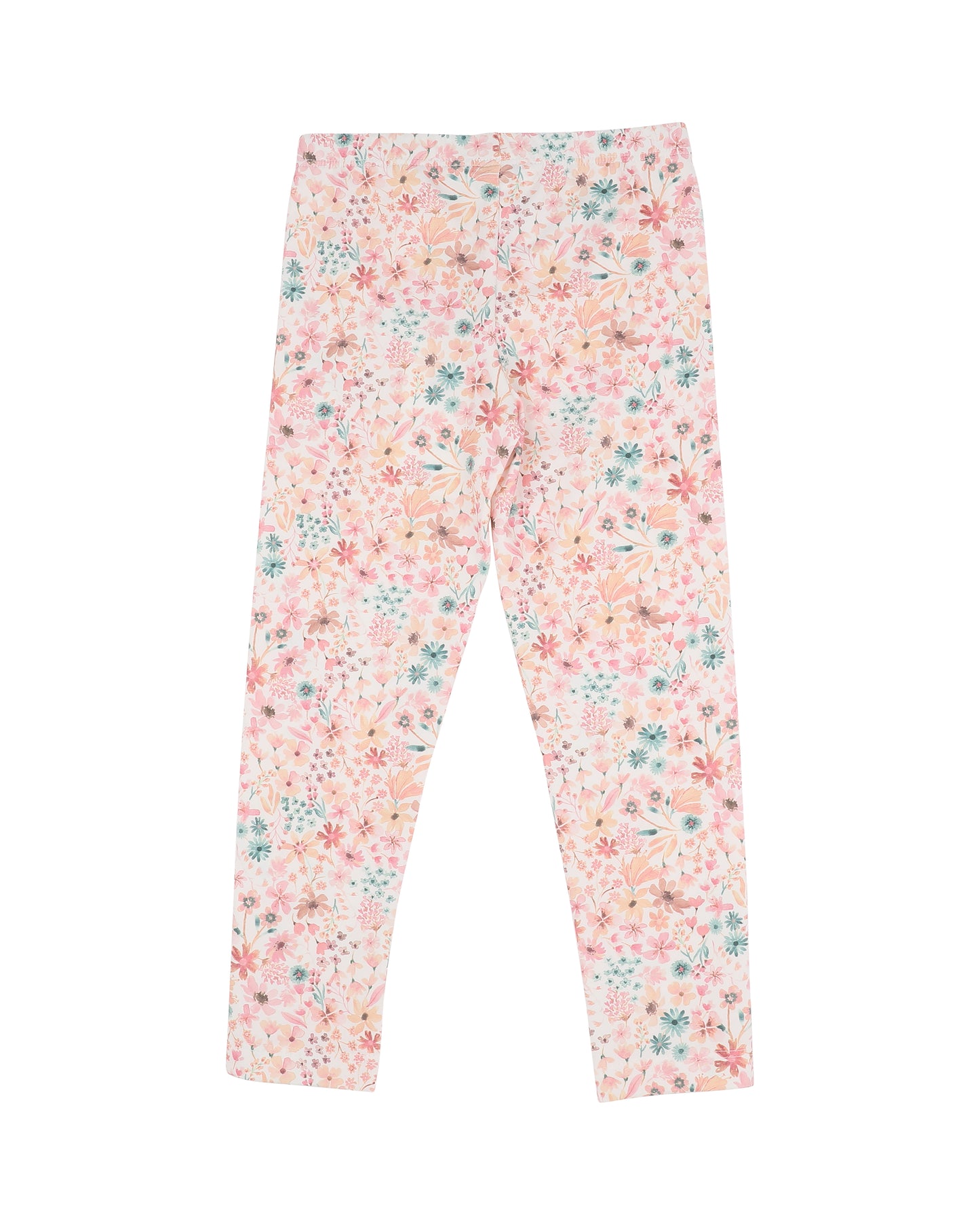 Minihaha Girl Fern Floral Organic Leggings