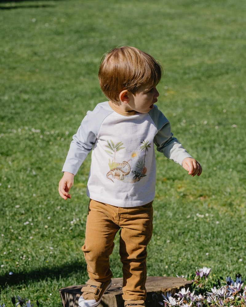 Minihaha Isaac Dinosaur Tee