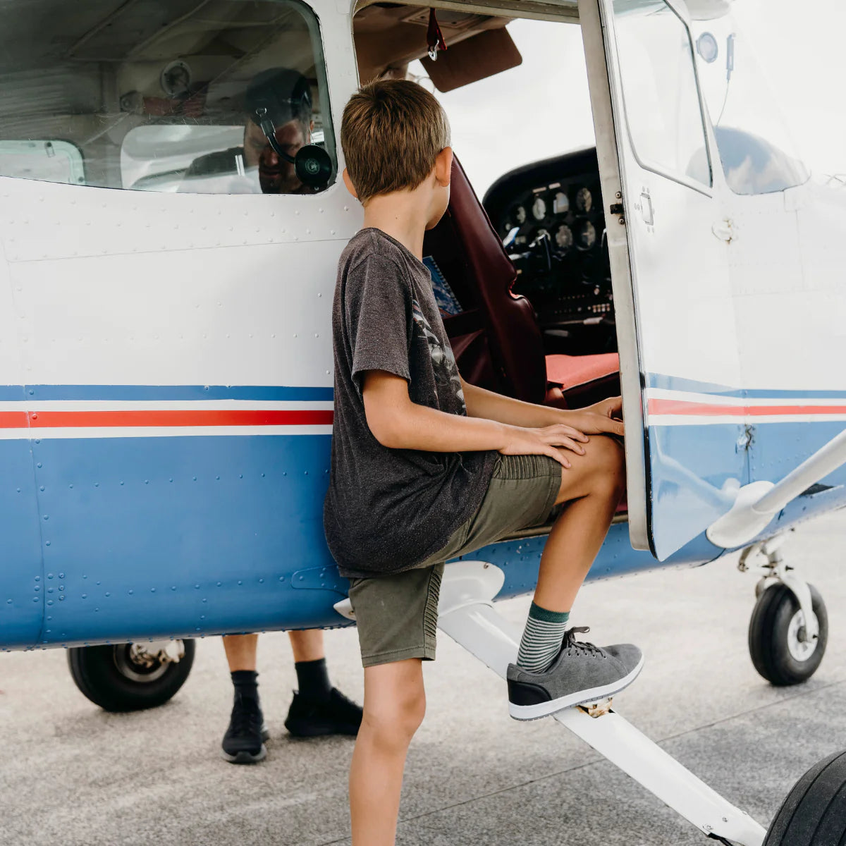 Lamington Child Merino Crew Socks Kea