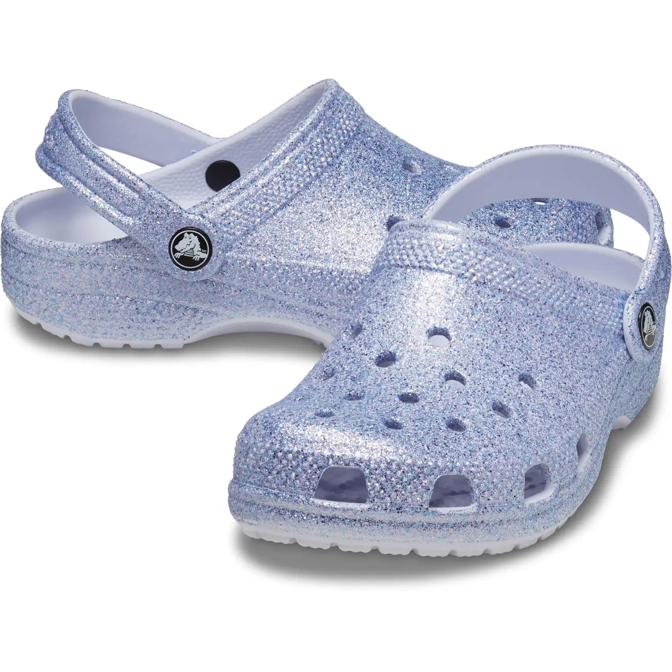 Crocs Classic Glitter Clog Kids/Youth Frosted Glitter