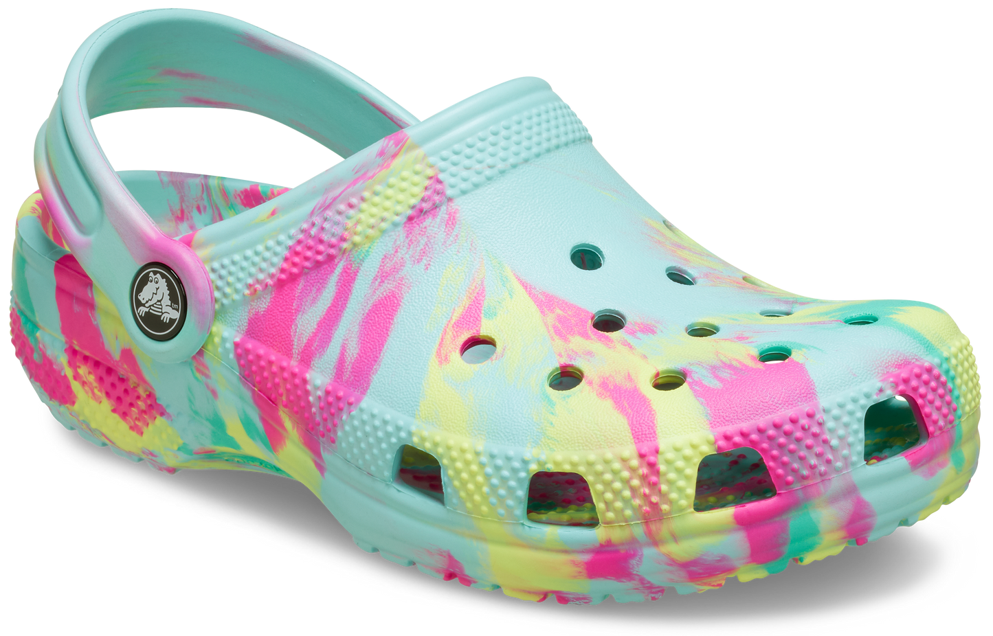Crocs Classic Marbled Clog Toddlers Aquamarine/Multi