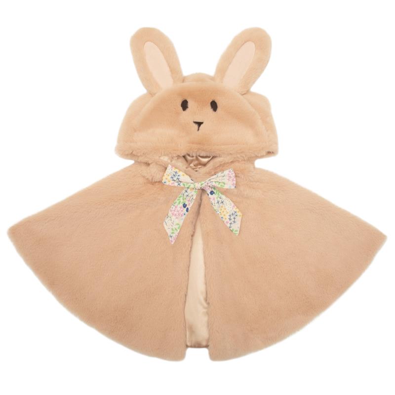 Mimi & Lula Bunny Beige Cape