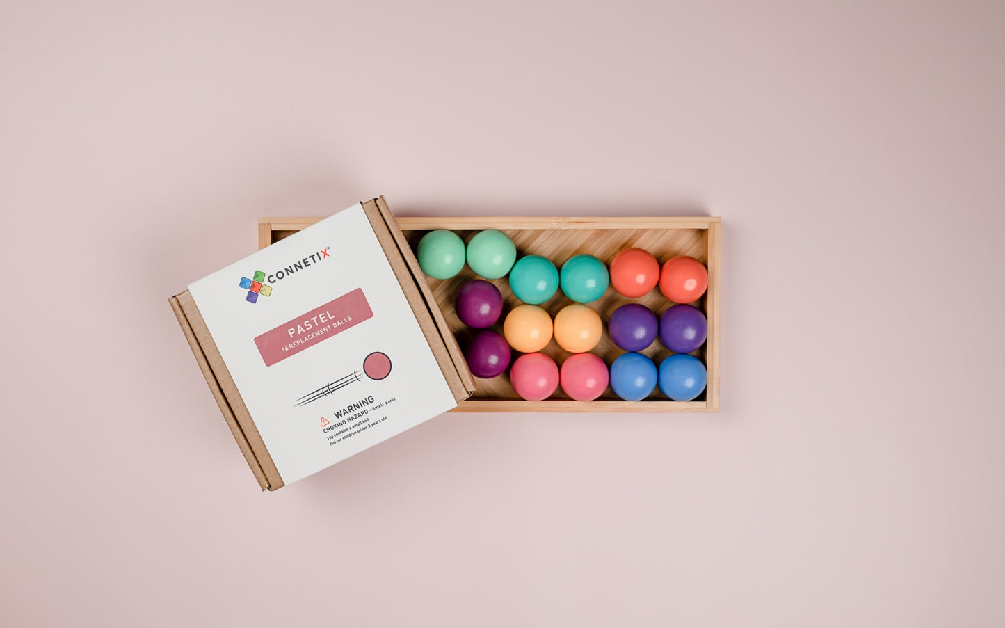 Connetix Pastel Ball Pack 16 pc