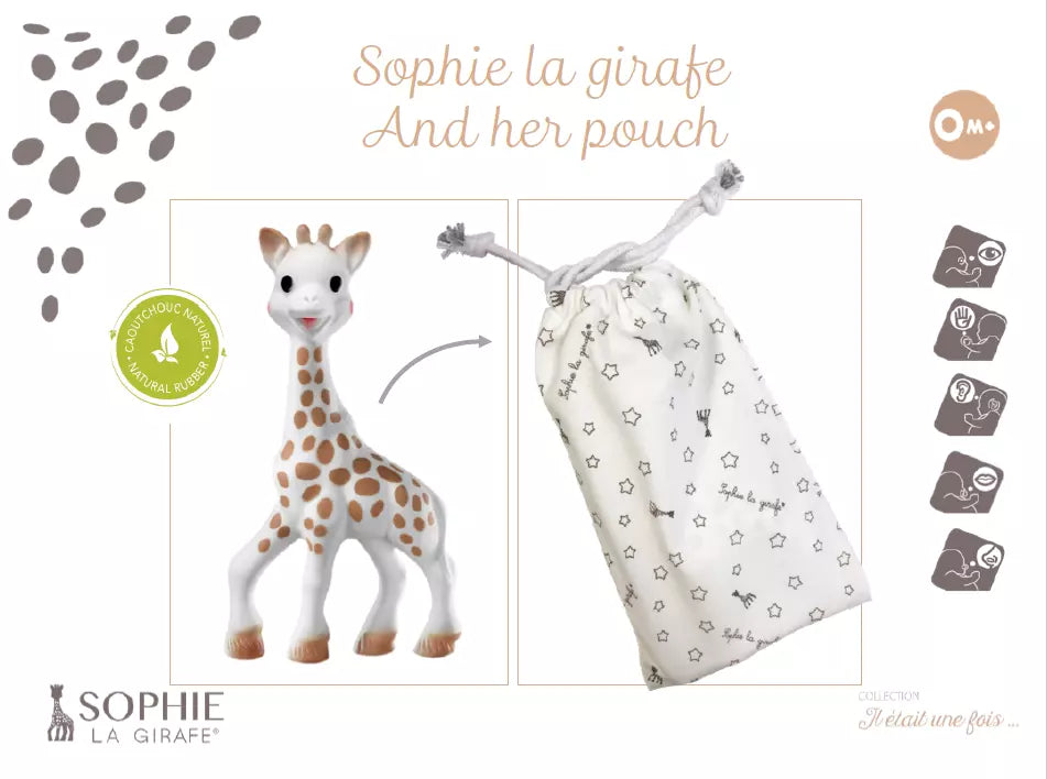 Sophie the Giraffe Teether & Her Pouch