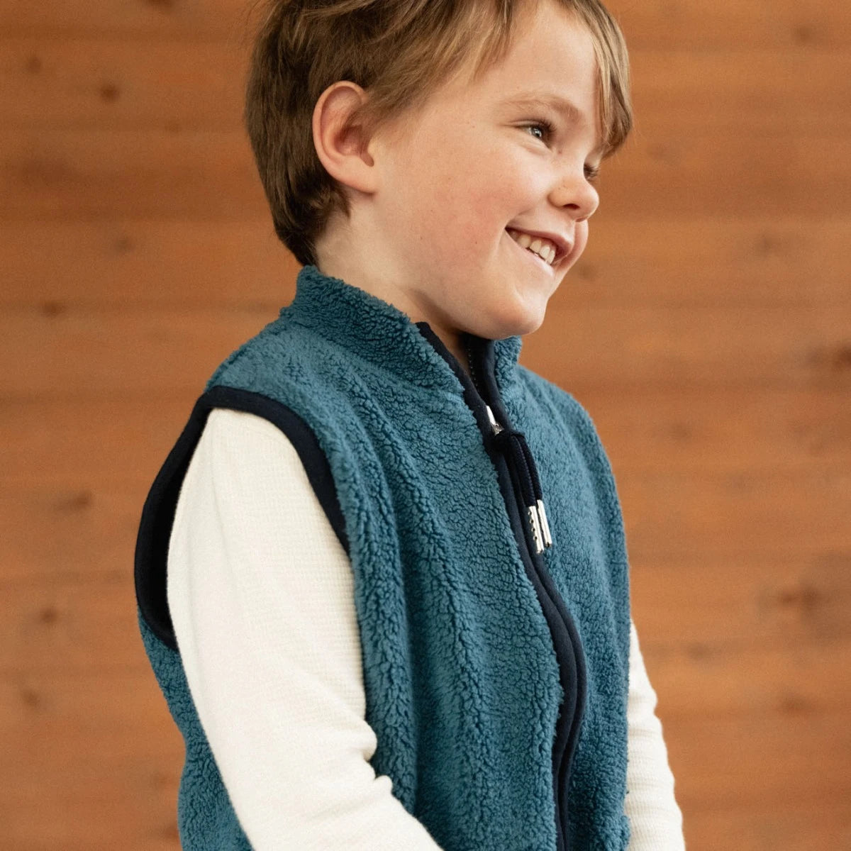 Nature Baby Flint Vest Teal