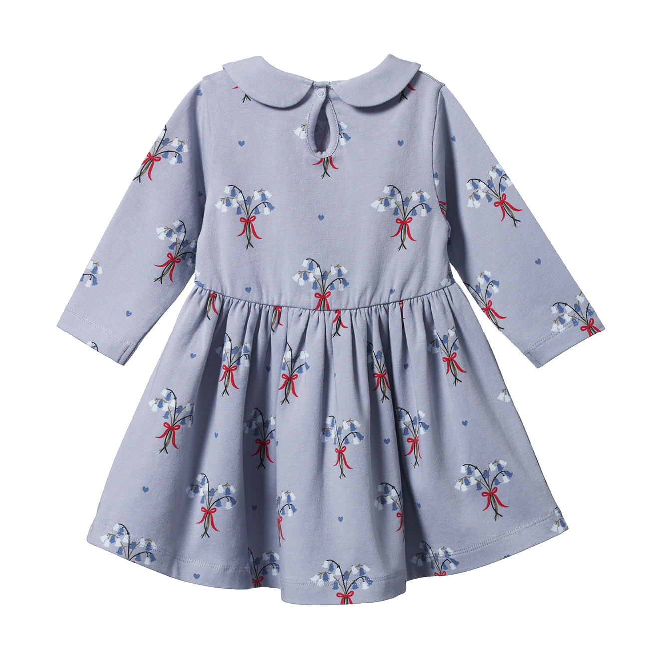 Nature Baby Agnes Dress Bluebelle Print