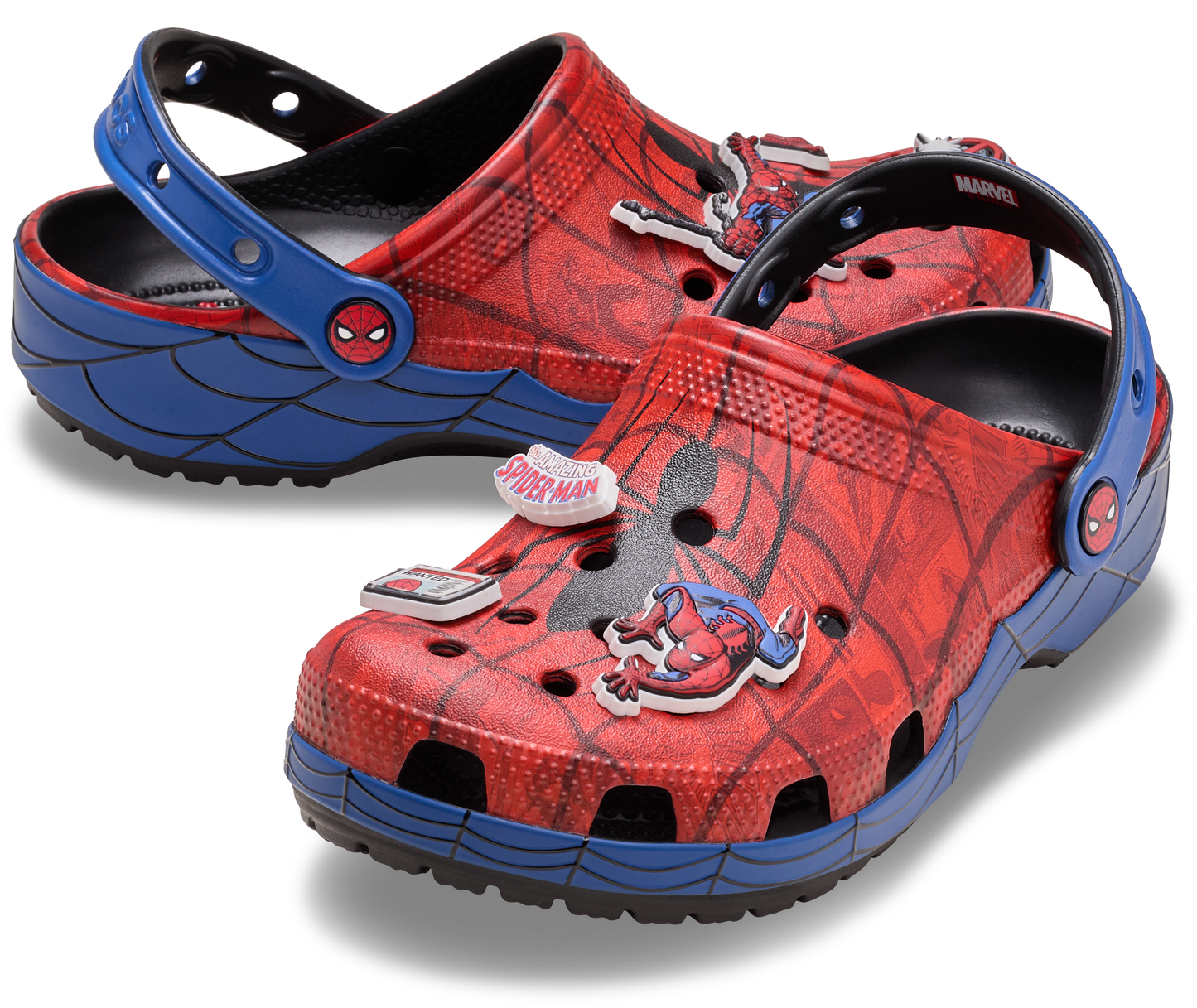 Crocs Classic Clog Kids/Youth Spiderman Web