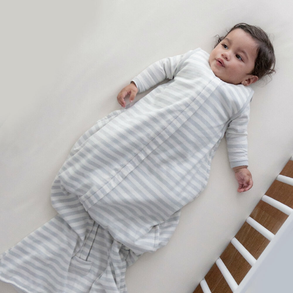 Woolbabe 3-Seasons Front Zip Sleeping Bag Pebble