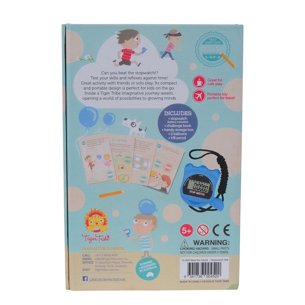 Tiger Tribe Beat the Clock Stopwatch Set