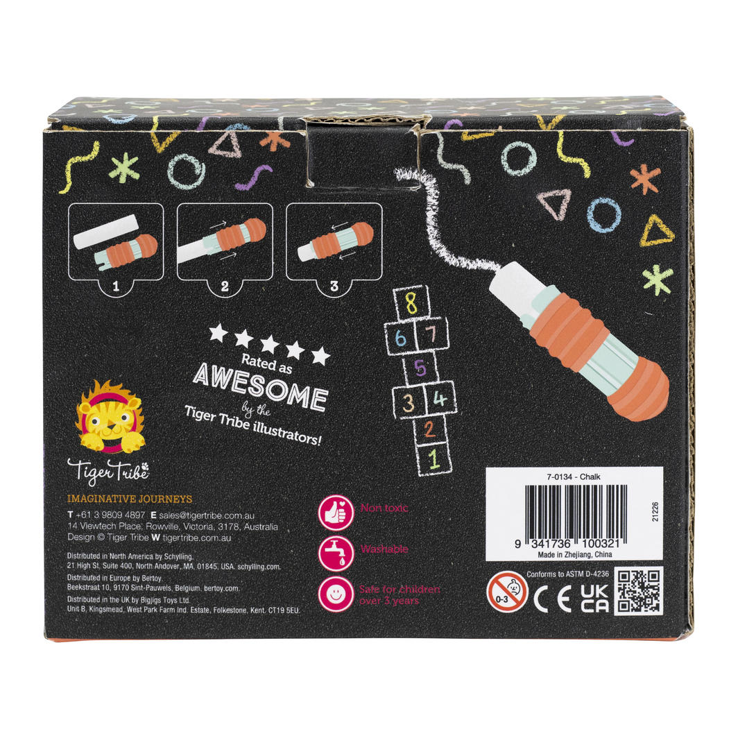 Tiger Tribe Giant Chalk Stationary