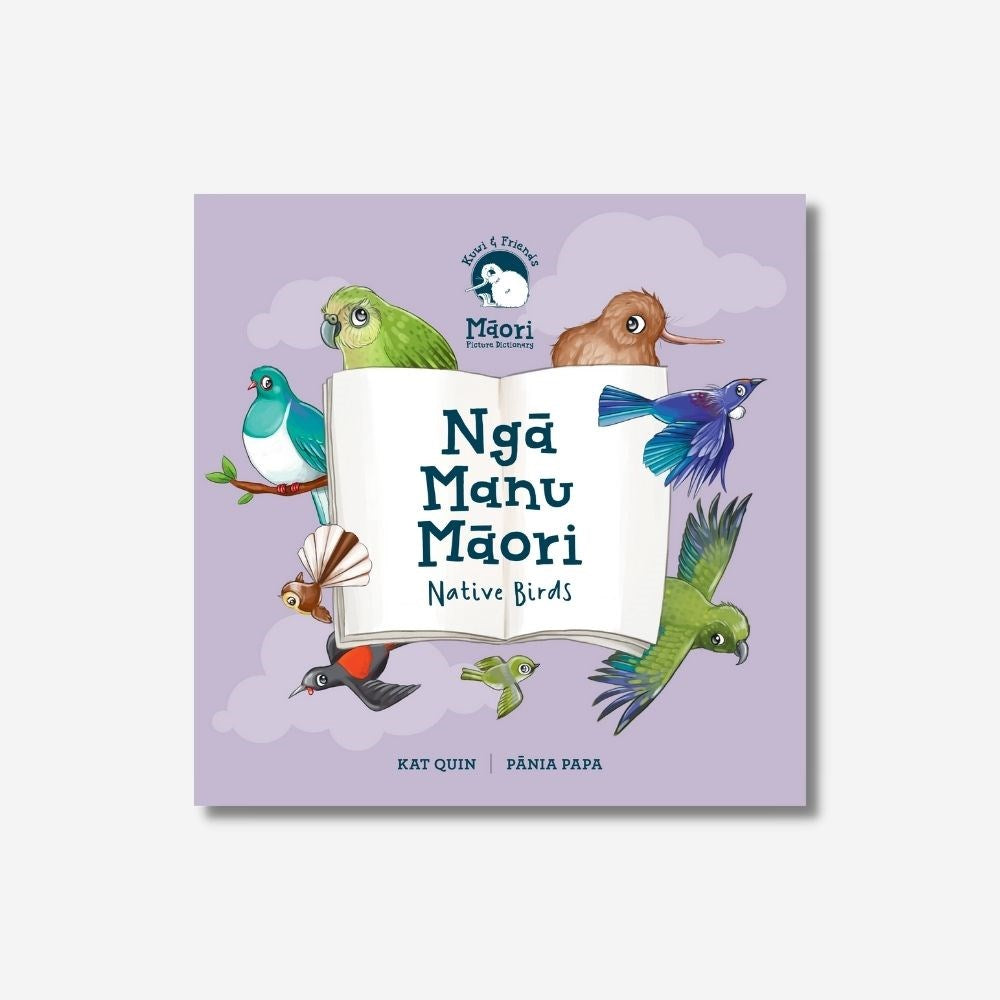 Kuwi & Friends Ngā Manu Māori - Native Birds Board Book