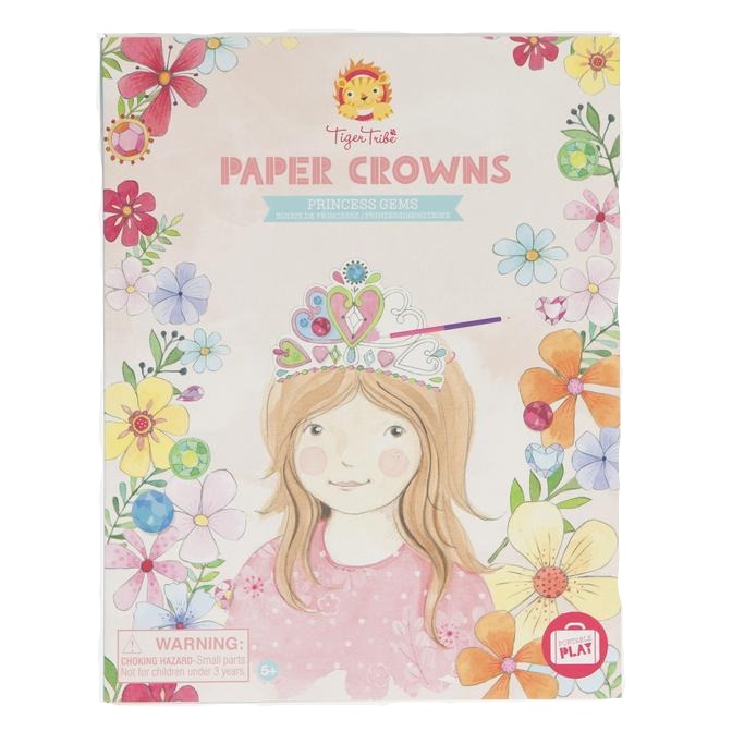 Tiger Tribe Paper Crowns Princess Gems