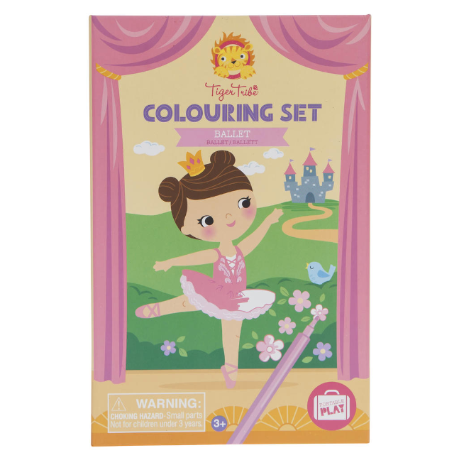 Tiger Tribe Colouring Set Ballet