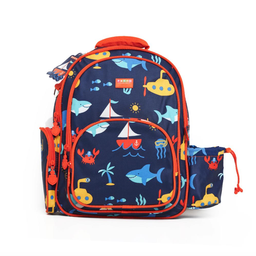 Penny Scallan Large Backpack Anchors Away