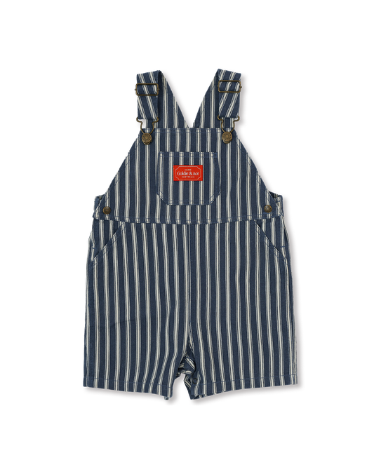 Goldie + Ace Railroad Stripe Burton Overalls