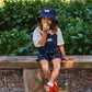 Goldie + Ace Mini Strawberry Embroidered Bucket Hat