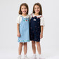 Goldie + Ace Wild Strawberry Pinafore Dress