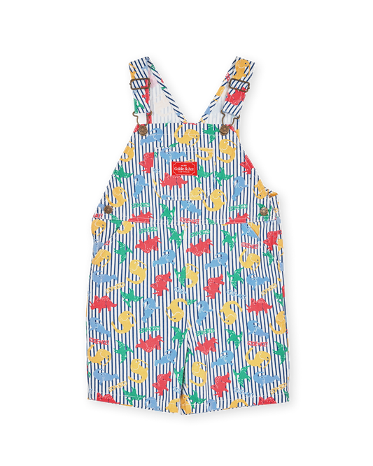 Goldie + Ace Dino Print Burton Overall