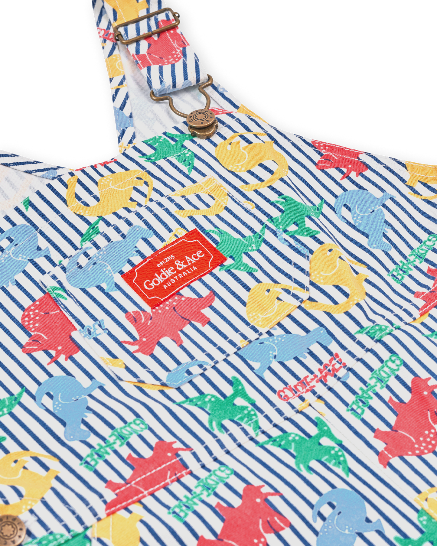 Goldie + Ace Dino Print Burton Overall