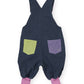 Goldie + Ace Colour Pop Baby Austin Overalls Purple | Green