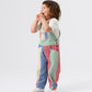 Goldie + Ace Patchwork Stripe Blake Overalls