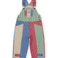 Goldie + Ace Patchwork Stripe Blake Overalls