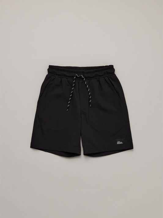 Just Another Fisherman Mini Crewman Shorts Black