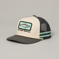 Just Another Fisherman Mini Kahawai Lorry Cap Cream | Charcoal