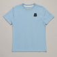 Just Another Fisherman Mini Tipping The Scales Short Sleeve Tee Washed Blue