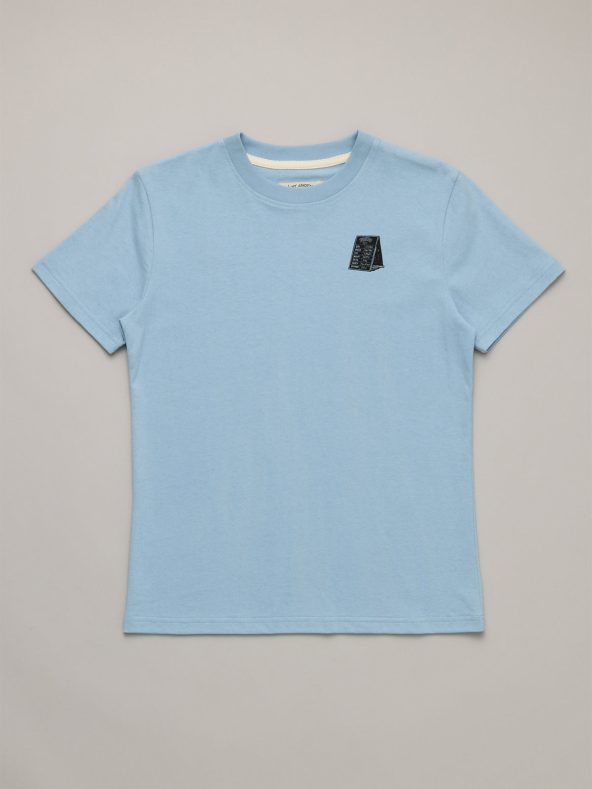 Just Another Fisherman Mini Tipping The Scales Short Sleeve Tee Washed Blue