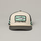 Just Another Fisherman Mini Kahawai Lorry Cap Cream | Charcoal