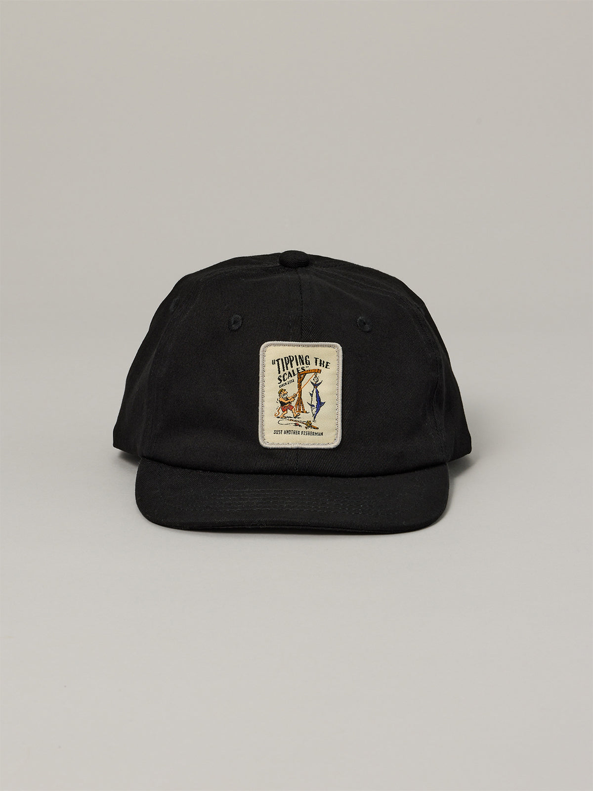Just Another Fisherman Mini Tipping The Scales Keep Cap Black