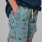 Just Another Fisherman Mini Tipping The Scales Volley Shorts Green