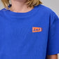 Just Another Fisherman Mini Apologies Short Sleeve Tee Cobalt