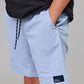 Just Another Fisherman Mini Crewman Shorts Light Blue