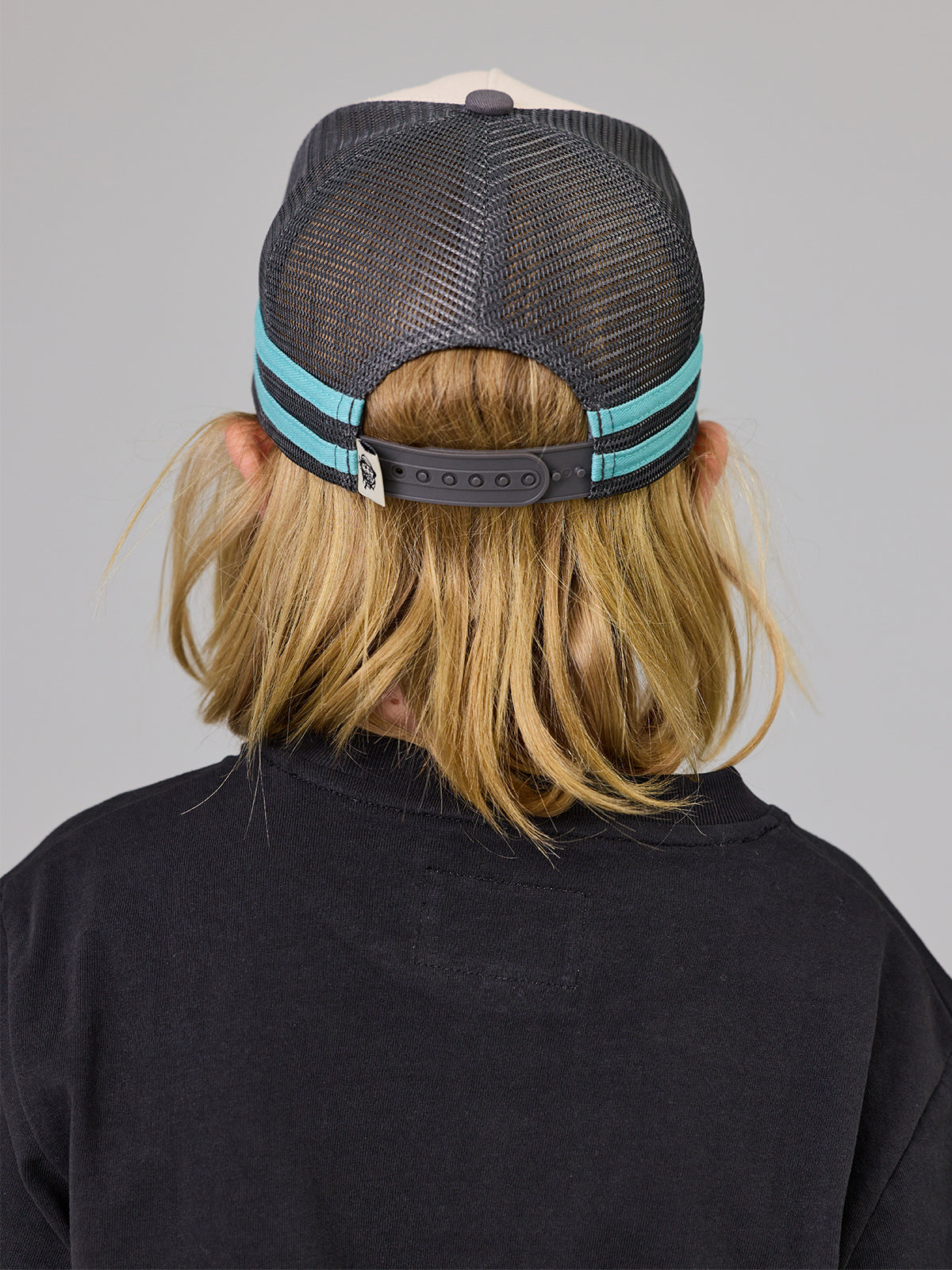 Just Another Fisherman Mini Kahawai Lorry Cap Cream | Charcoal