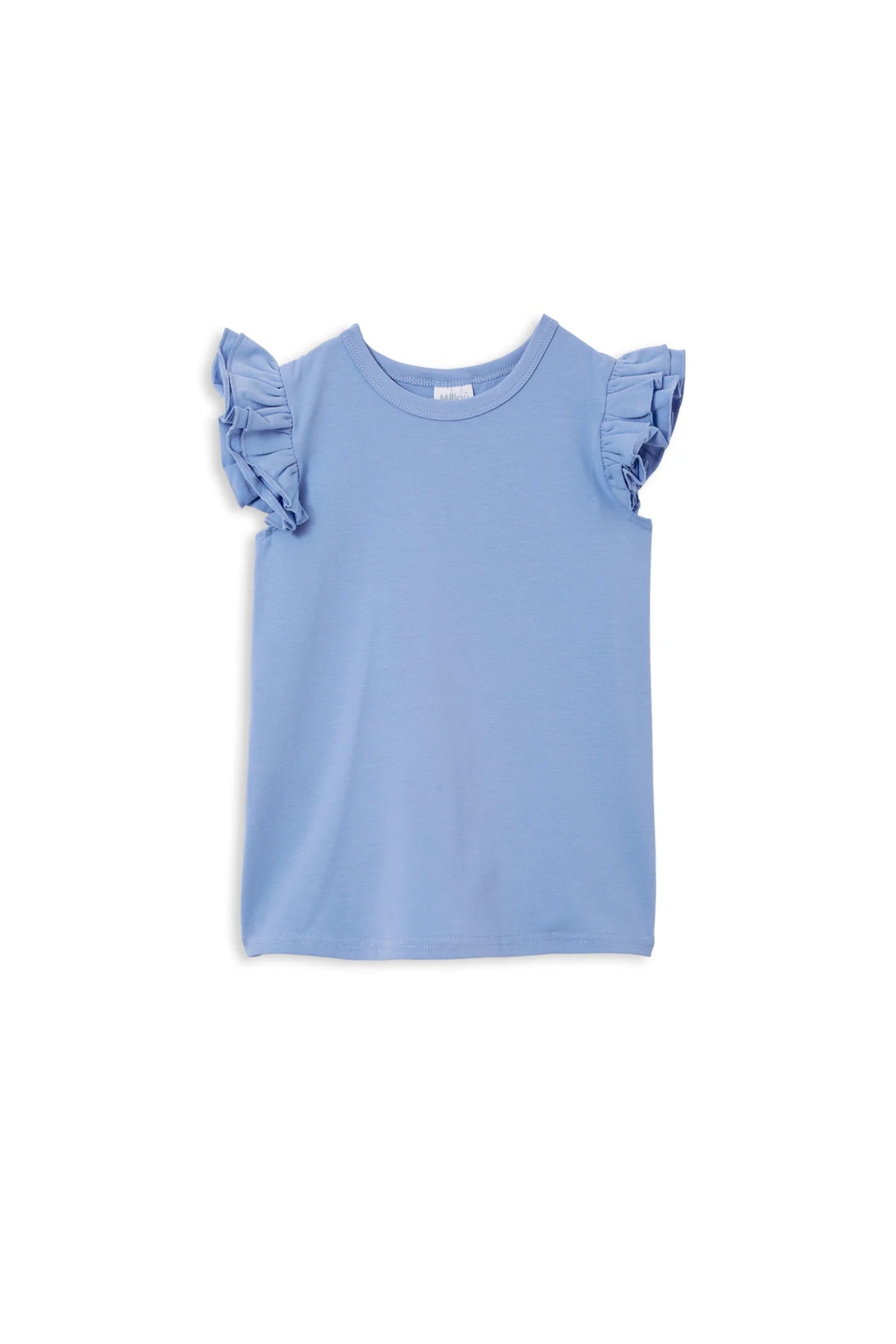 Milky Blue Detail Tee