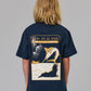 Just Another Fisherman Mini Salty Anglers Short Sleeve Tee Navy