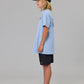 Just Another Fisherman Mini Snapper Short Sleeve Tee Washed Blue
