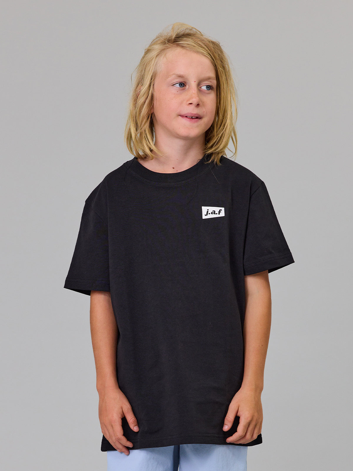 Just Another Fisherman Mini Apologies Short Sleeve Tee Black