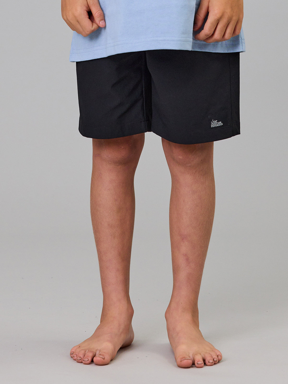 Just Another Fisherman Mini Crewman Shorts Black