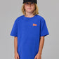 Just Another Fisherman Mini Apologies Short Sleeve Tee Cobalt