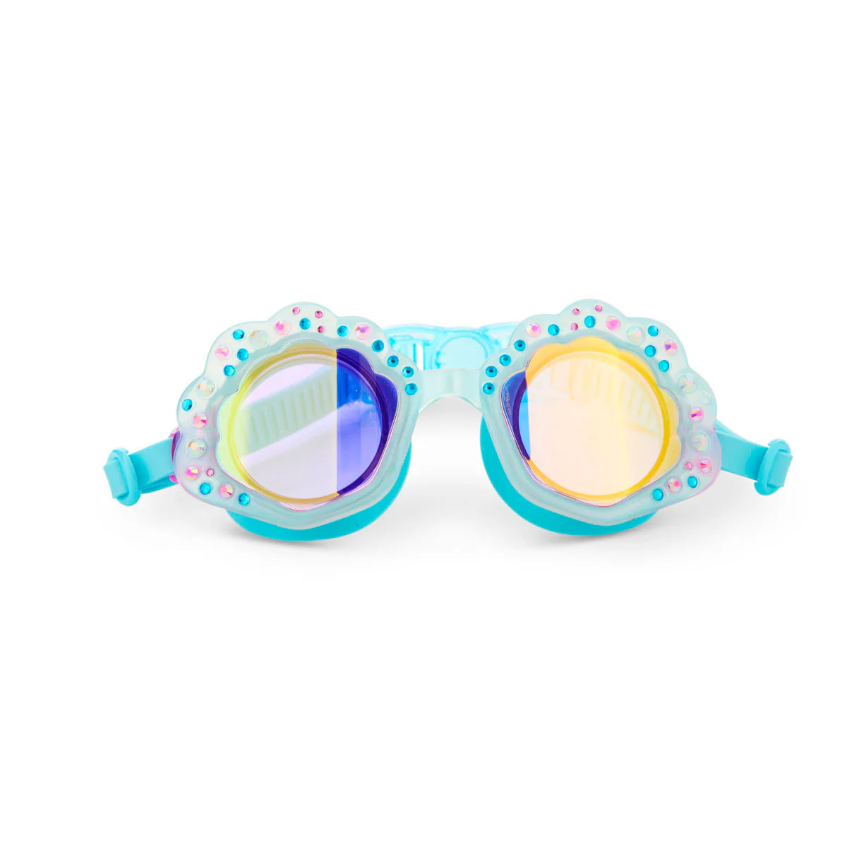 Bling2O Turqoise Tides Shore Swim Goggles