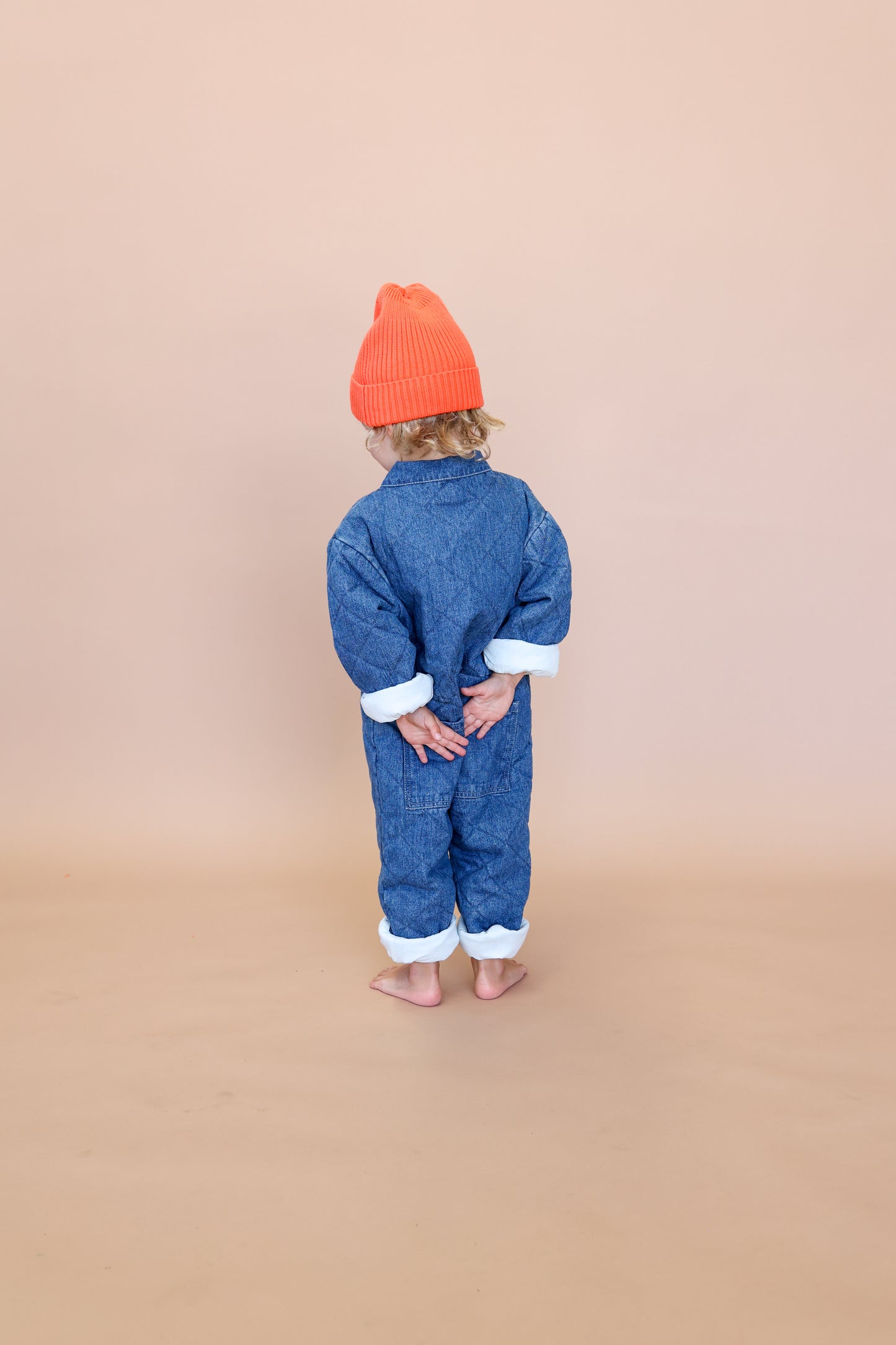 Grown Quilted Hemp Denim Boiler Suit