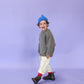 Grown Organic Ribbed Super Pixie Beanie Sea