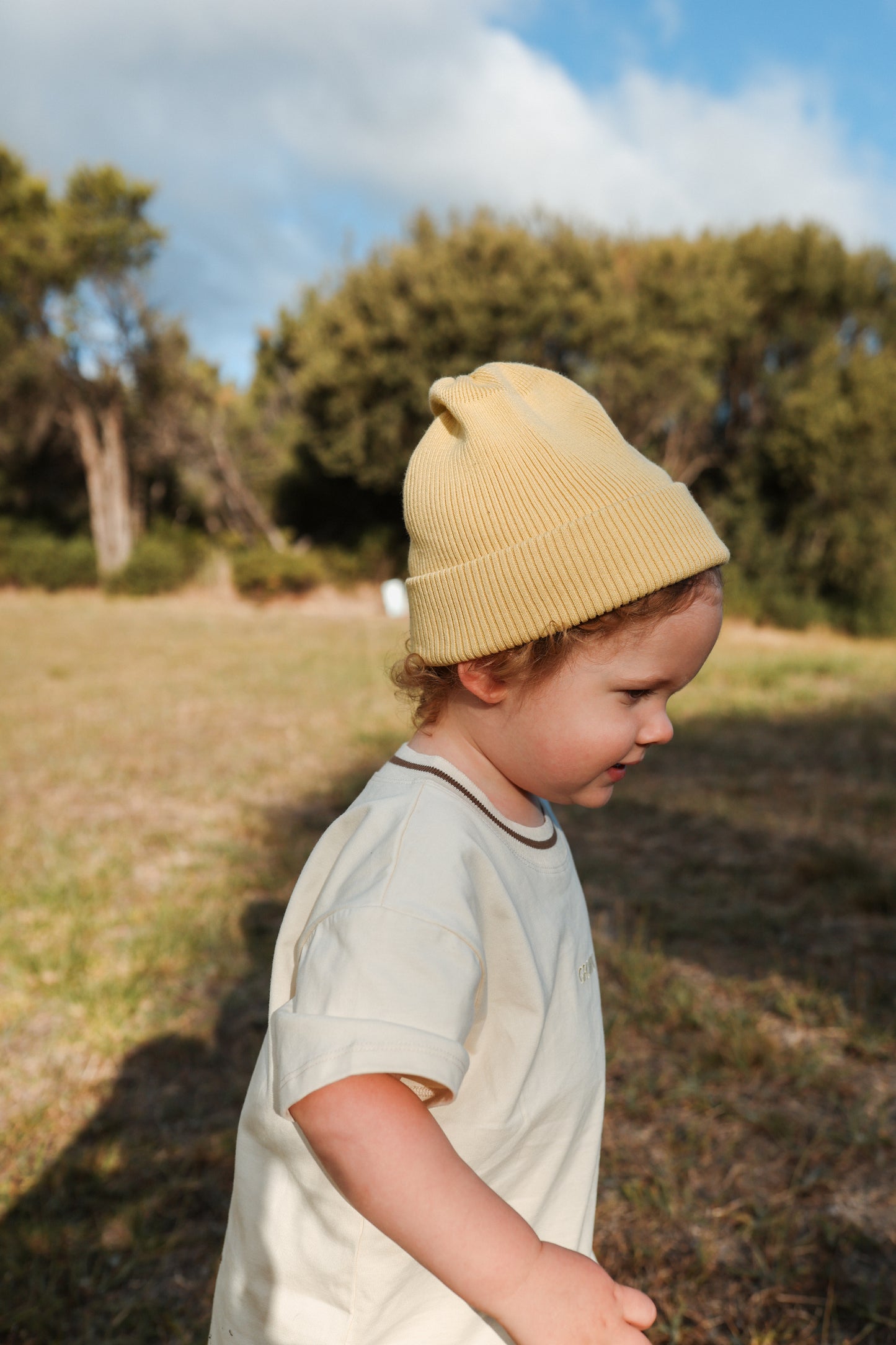 Grown Knitted Pixie Beanie Dusty Lime