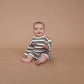 Grown Romper Sardine Stripe