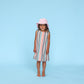 Grown Summer Stripe Shift Cotton Dress