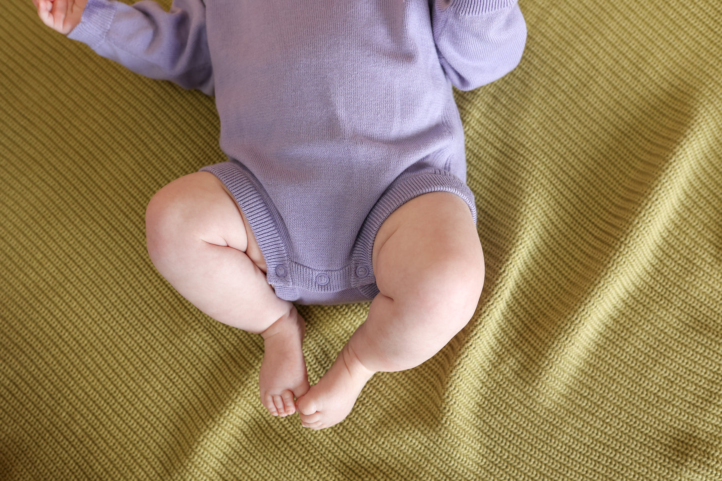 Grown Organic Essential Baby Blanket Sage