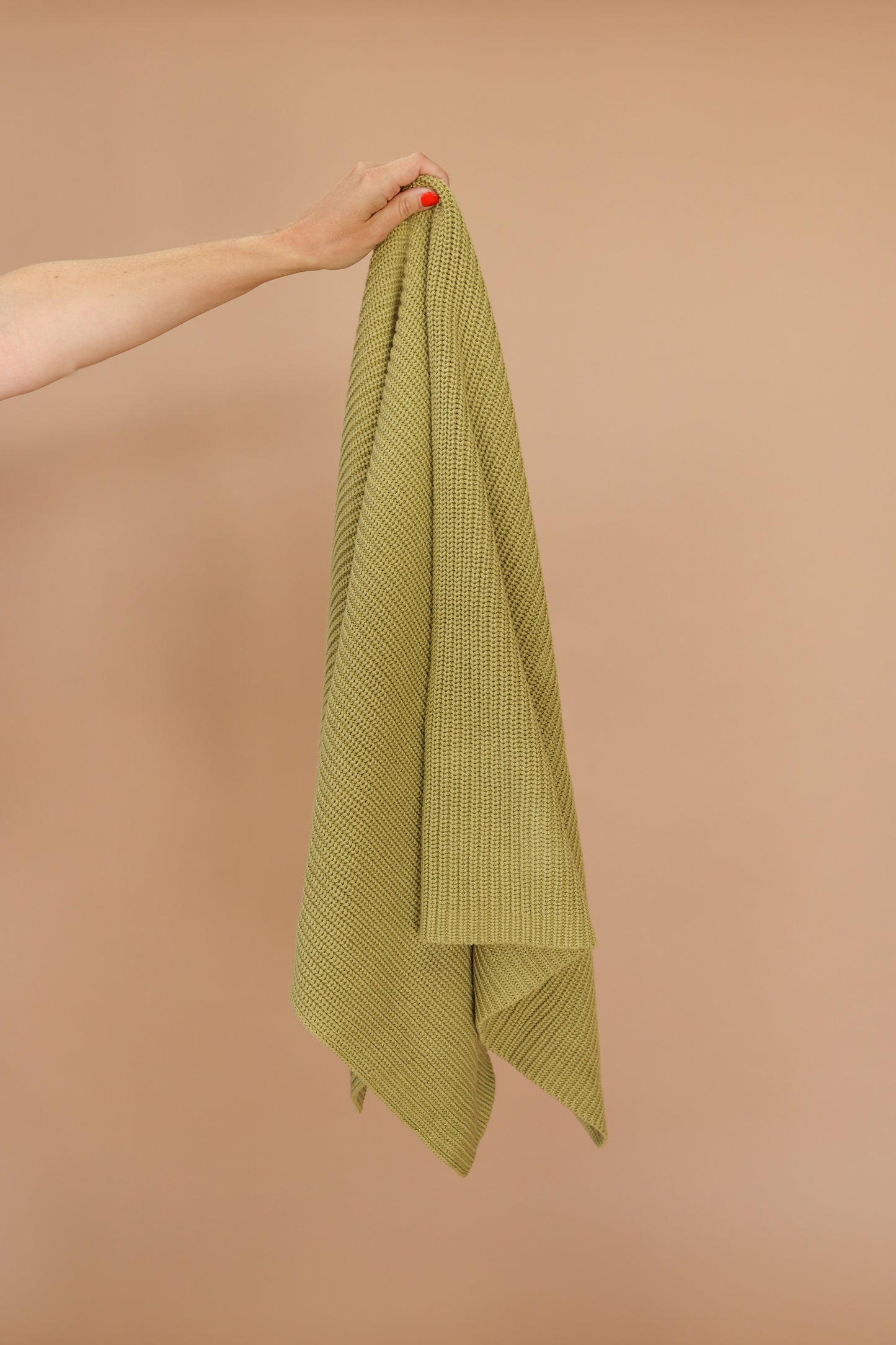 Grown Organic Essential Baby Blanket Sage